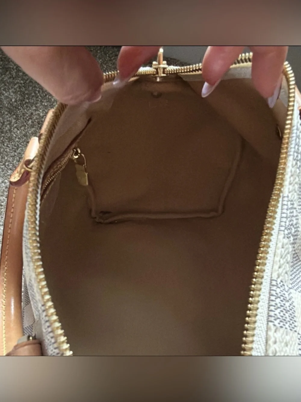 Louis Vuitton Damier Azur Speedy Bandoulière 30 - Picture 15 of 16